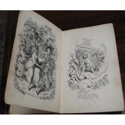 370 - DICKENS (Charles) The Battle of Life, 12mo, engr. frontis, add. pictorial title, text illus., cloth ... 