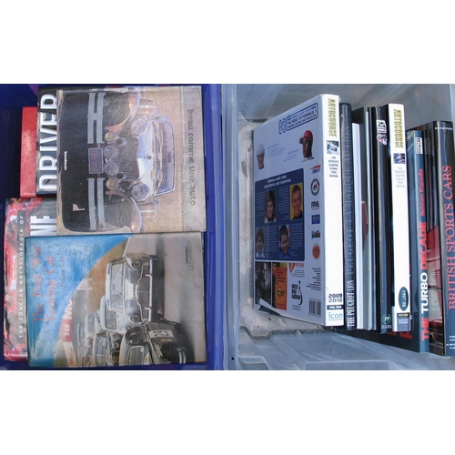 377 - CARS, MOTORING, MOTOR RACING etc., 4 boxes of good quality hardbacks, etc. (4).