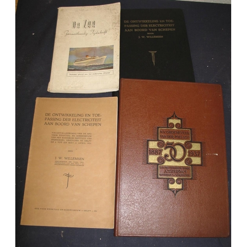 398 - DUTCH MARITIME INTEREST, 4 various publications, 1930's & later (4).