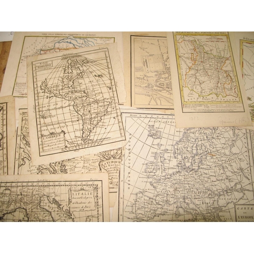 9 - [MAPS] small collection of 18th c. & later maps (Q).