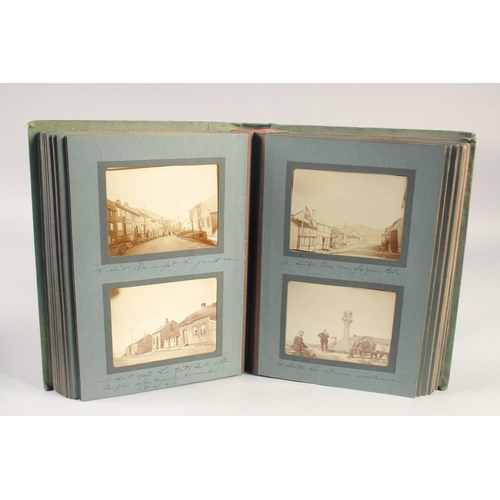 1239 - A SET OF FOUR 19TH -20TH CENTURY PHOTOGRAPH ALBUMS, Barbizon, Bagnoles, Seville, France etc.