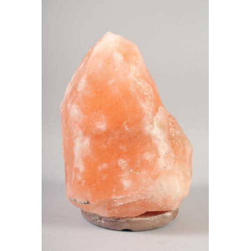 1301 - A LARGE PIECE OF HIMALAYAN ROCK SALT. 12ins x 9ins.