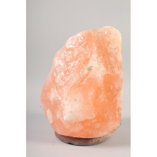 1301 - A LARGE PIECE OF HIMALAYAN ROCK SALT. 12ins x 9ins.