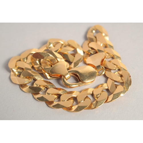 1531 - A 9CT GOLD BRACELET. 28gms.