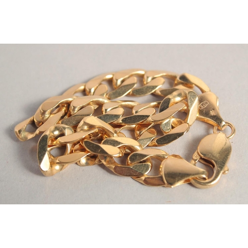 1532 - A 9CT GOLD BRACELET. 24gms.