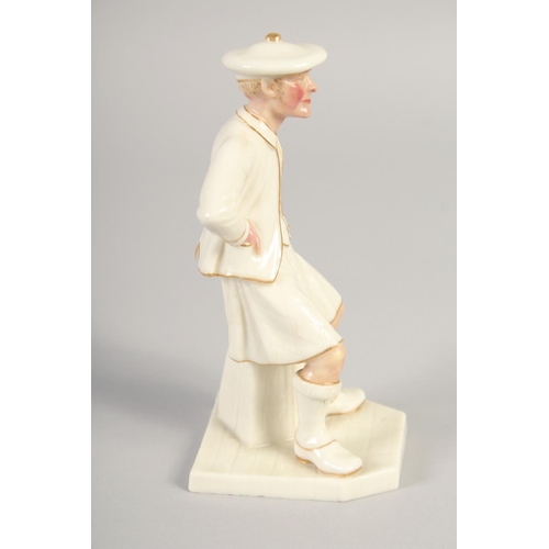 1104 - A ROYAL WORCESTER FIGURE OF THE SCOTSMAN from the Countries of the World Series, date mark 1882.