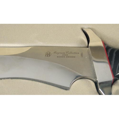 25 - MAGNUM COLLECTION 2008 BOKER DESIGN KNIFE, 13