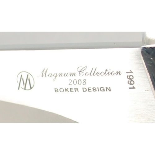 25 - MAGNUM COLLECTION 2008 BOKER DESIGN KNIFE, 13