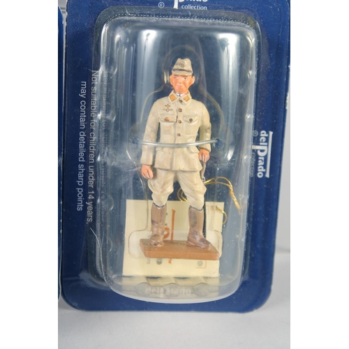 293 - DEL PRADO, TEN SMALL VARIOUS DIECAST SOLDIERS. (10).