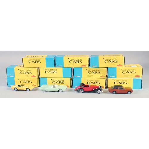 296 - SOLIDO, CORGI, ELEVEN BOXED CARS. (11).