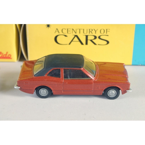 296 - SOLIDO, CORGI, ELEVEN BOXED CARS. (11).