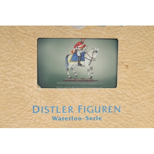 313 - DISTLER FIGUREN WATERLOO SERIE, British the Kings Dragon Trooper, boxed, and 1st Foot Guards Battali... 