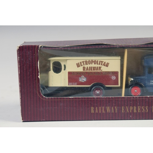 354 - LLEDO RAILWAY EXPRESS PARCEL VANS OF THE 1930's, and LNER EXPRESS PARCEL VAN COLLECTION, boxed, (2).