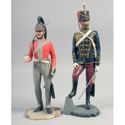 393 - BORDER FINE ARTS, a model of a soldier 80/750, 11