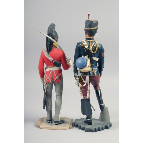 393 - BORDER FINE ARTS, a model of a soldier 80/750, 11