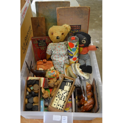 147 - Various toys, games etc.