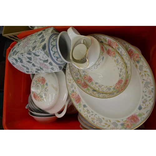 208 - Household and decorative china, glass etc.