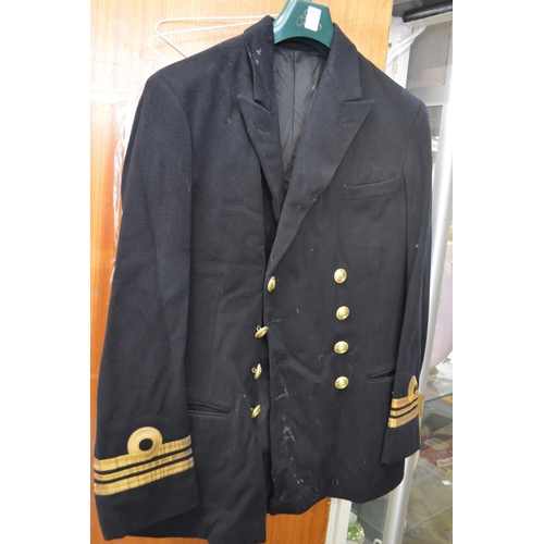 217 - A quantity of naval jackets etc.