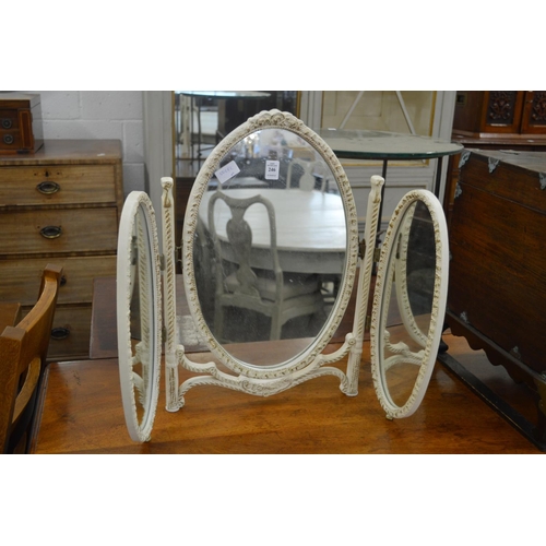 246 - A dressing table mirror.