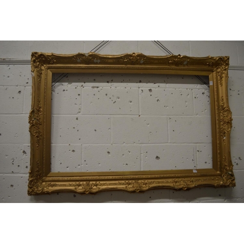 472 - A large gilt frame.