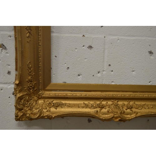 472 - A large gilt frame.