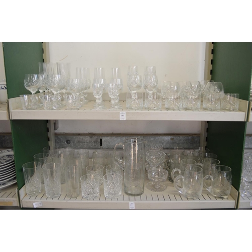 56 - A quantity of glassware.