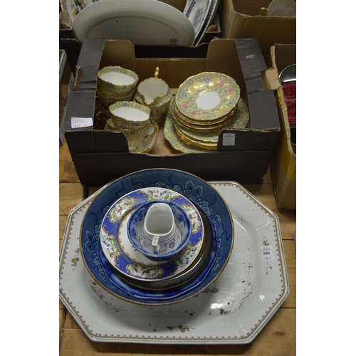 586 - Decorative china.