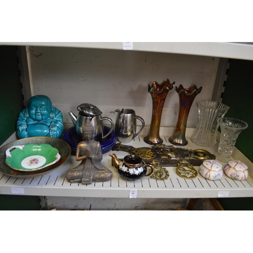 60 - Decorative china, glassware and collectables.