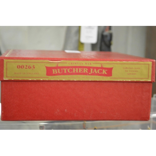 679 - W Britain, toy soldiers Crimean war, Butcher Jack, 00263, boxed.