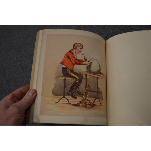 901 - Army and Navy Drolleries by Captain Seccombe containing numerous caricatures.