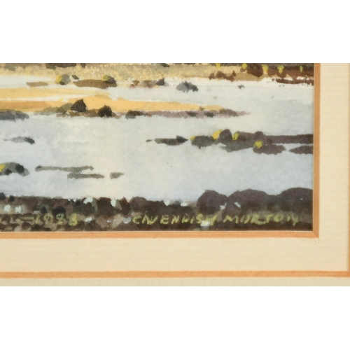 127 - Cavendish Morton (1911-2015) British, 'Whitecliff Bay from Forelands', watercolour, signed, 7