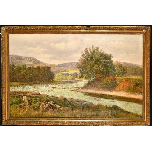 259 - William Baptiste Baird (1847-1917) United States, 'The River Dee', oil on canvas, signed on the stre... 