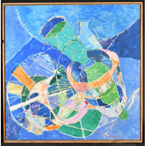 462 - Abram, Circa 1966, an untitled abstract composition, oil on canvas, signed and dated, 39.5