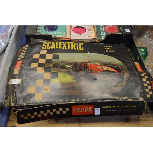 144 - A Scalextric model no: GP1, boxed.