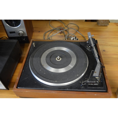 183 - A Garrard model SP25 MK 111 turntable and other hi-fi equipment.