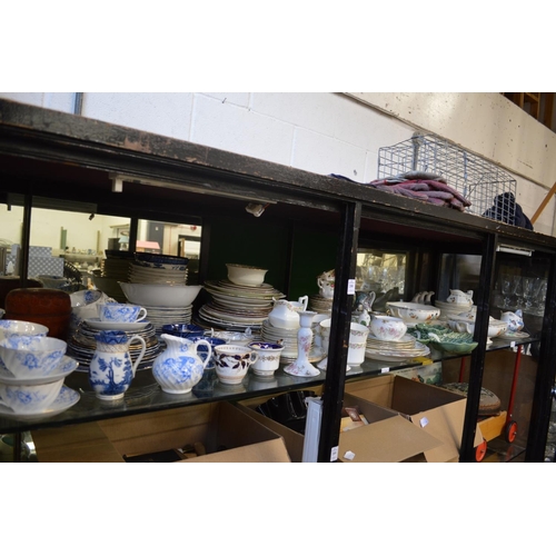 208 - A large quantity of decorative tea ware, dinner ware and other china.