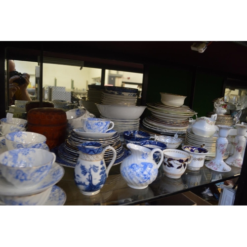 208 - A large quantity of decorative tea ware, dinner ware and other china.