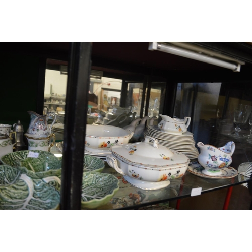 208 - A large quantity of decorative tea ware, dinner ware and other china.