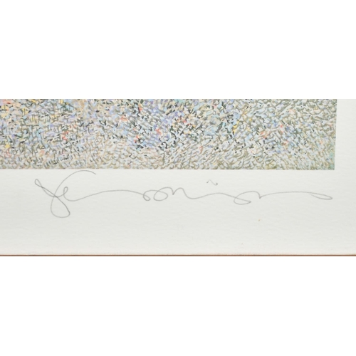 21 - Tom Phillips (1937-2022), 'Libera Me', lithograph, signed, inscribed and numbered 56/250 in pencil, ... 