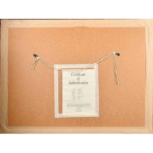 21 - Tom Phillips (1937-2022), 'Libera Me', lithograph, signed, inscribed and numbered 56/250 in pencil, ... 