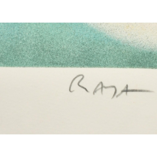 23 - Raya, Alain Raya-Sorkine (1936-2022) French, a scene of a married couple, lithograph, signed in penc... 