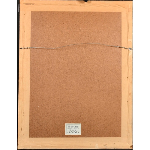 25 - Hadu Maki (1924-2000) Japan, 'Poem 68-10', woodcut, signed in pencil and numbered 55/92, 13