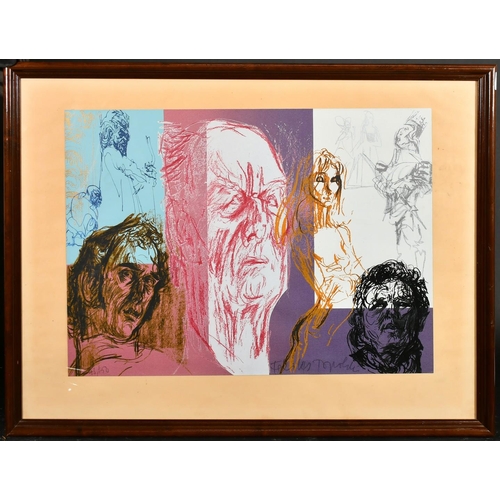 26 - Feliks Topolski (1907-1989) Polish / British, three prints in colour, each signed by the artist, eac... 