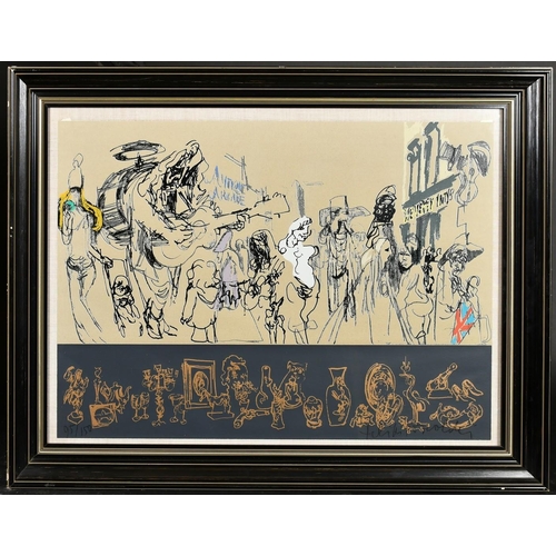 26 - Feliks Topolski (1907-1989) Polish / British, three prints in colour, each signed by the artist, eac... 