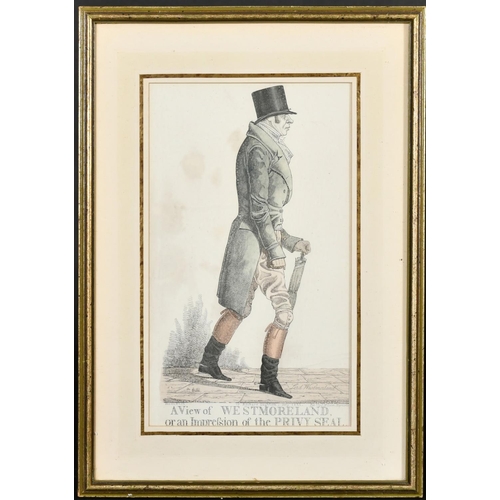 29 - After Dighton and Reynolds, a group of six prints relating to the Westmoreland family, all around 12... 