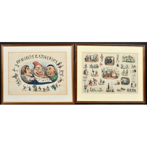 37 - Henry Charles Heath (1829-1898), 'Omnium Gatherum', plates 1-7, along with 'Omnium Gatherum, Second ... 