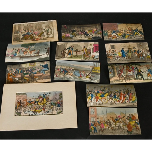 41 - After Thomas Rowlandson, 'Mansion House Monitor', hand coloured print, 4.5