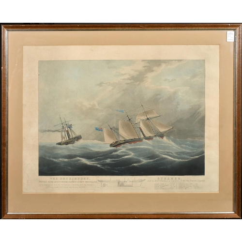 57 - Duncan after Huggins, 'The Archimedes Steamer', 17.5