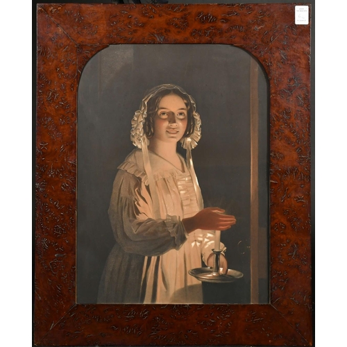 6 - After Thomas Francis Dicksee, circa 1895, a pair of hand-coloured prints of female figures, each 17