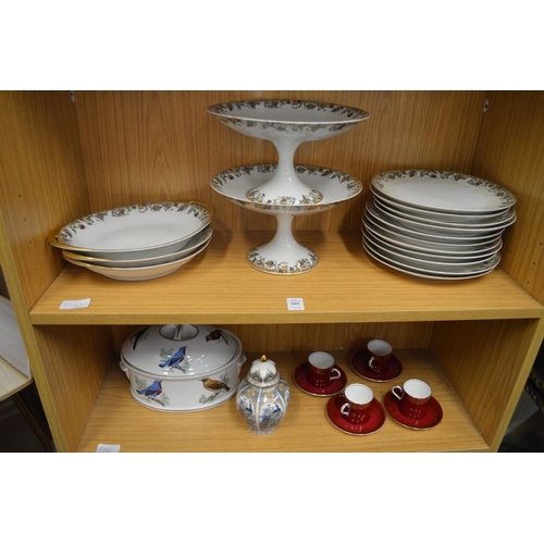 105 - A Limoges dessert service and other decorative china.